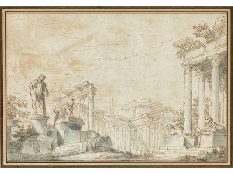 Giovanni Paolo Panini, 1691 Piacenza - 1765 Rom, Kreis/ Nachfolge des 